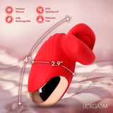 Lickgasm Mini Kisses Kissing & Vibrating Clitoral Stimulator