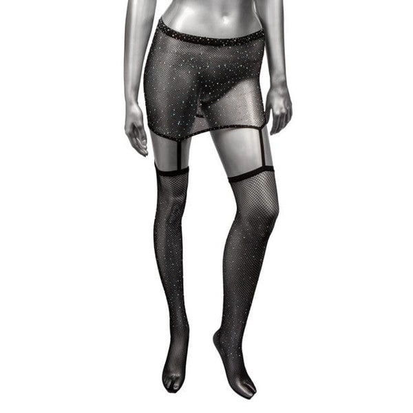 1pc Garter Skirt w Thigh Highs - Plus *