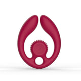 SVibe Snail GIZI Duo Burgundy Flexible Couples Stimulator