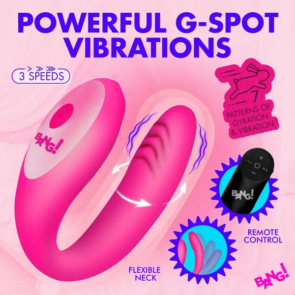 Bang! Gyrating G-Spot Vibrator - Pink