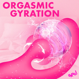 Gyro Rabbit Silicone Vibrator - Pink
