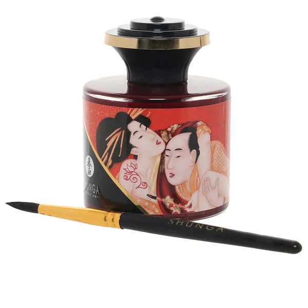 Shunga Sparkling Strawberry Wine Edible Body Paint 50mL