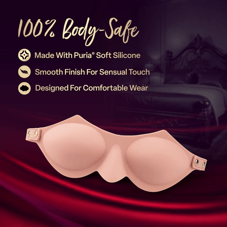 Temptasia Ardor - Silicone Blindfold - Pink