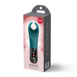 Fun Factory Manta Green Vibrating Stroker