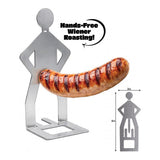 Grill My Wiener - Stainless Steel Hot Dog  Grill Stand