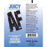 Juicy AF Blue Raspberry Water-Based Lubricant 118mL