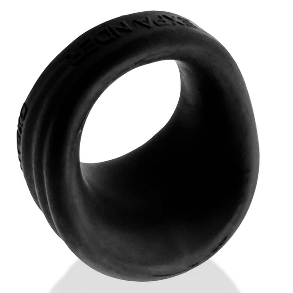 Hünkyjunk EXPANDER Black Fog Slim Scoop Cock Ring