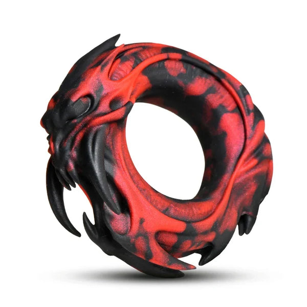 Hell Fang Silicone Cock Ring