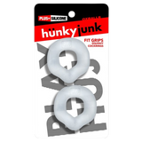 Hünkyjunk FIT GRIPS Clear Ergo-Fit Cock Rings 2-Pack
