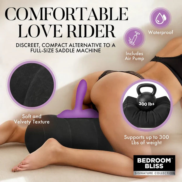Bedroom Bliss Love Rider Vibrating Cushion