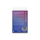 Colours - Curve - Vibrating w/ remote - 5" Dildo - Purple