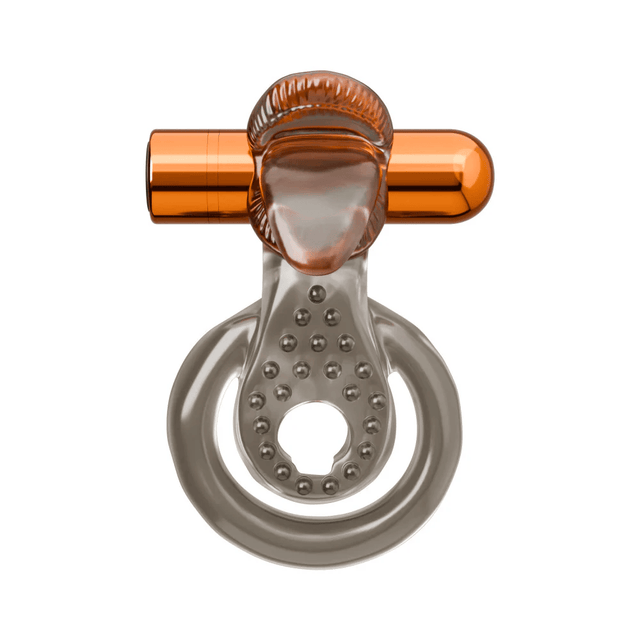Stay Hard - Vibrating Double Cock Ring Set with Sleeve