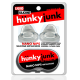 Hünkyjunk NANO NIPS Clear Silicone Nipple Suckers