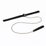 HEAT TEASE - FLOWER COLLAR - BLACK/PINK