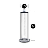 Performance - 9" x 2.5" Penis Pump Cylinder - Clear