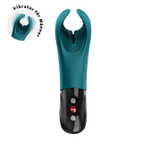 Fun Factory Manta Green Vibrating Stroker