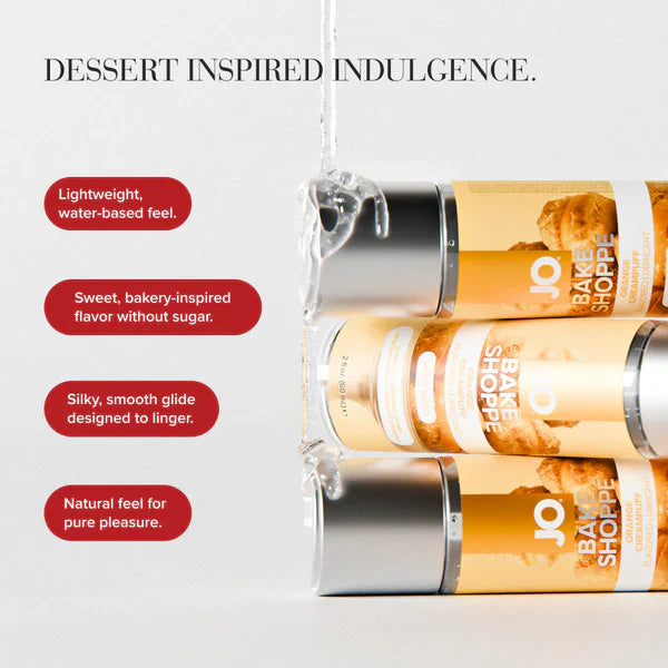 JO Bake Shoppe Orange Creampuff Water-Based Lubricant 60mL