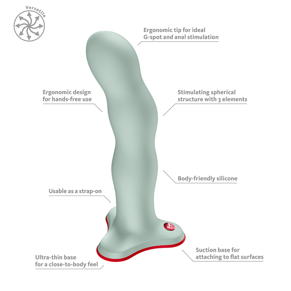 Fun Factory Bouncer Light Green G-Spot Dildo