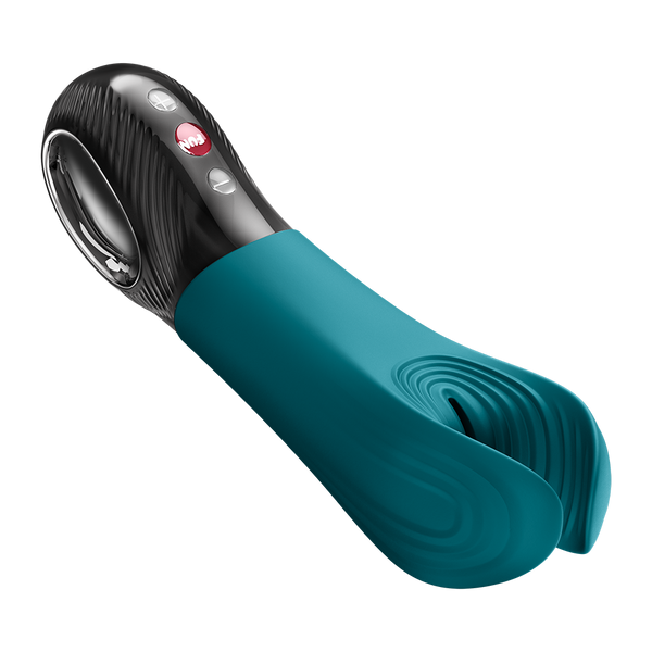 Fun Factory Manta Green Vibrating Stroker