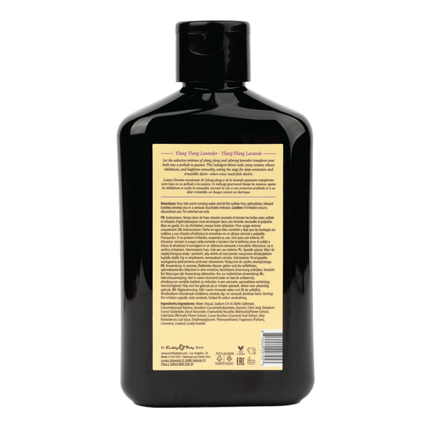 Earthly Body At Night Ylang Ylang Lavender Aphrodisiac Bubble Bath 250mL