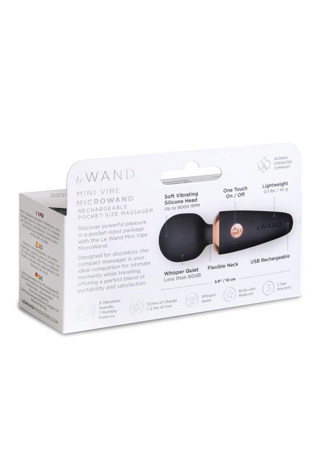LE WAND MINI MICRO WAND BLACK