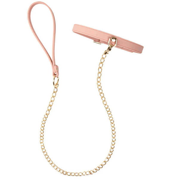 Temptasia Ardor - Silicone Collar & Leash - Pink