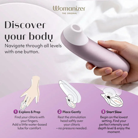 Womanizer Pro Lilac Pleasure Air Stimulator