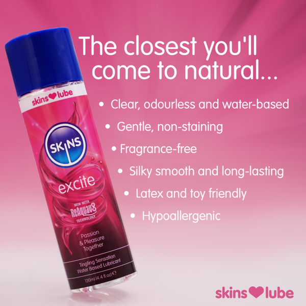 Skins Excite Tingling Water Based 4.4oz