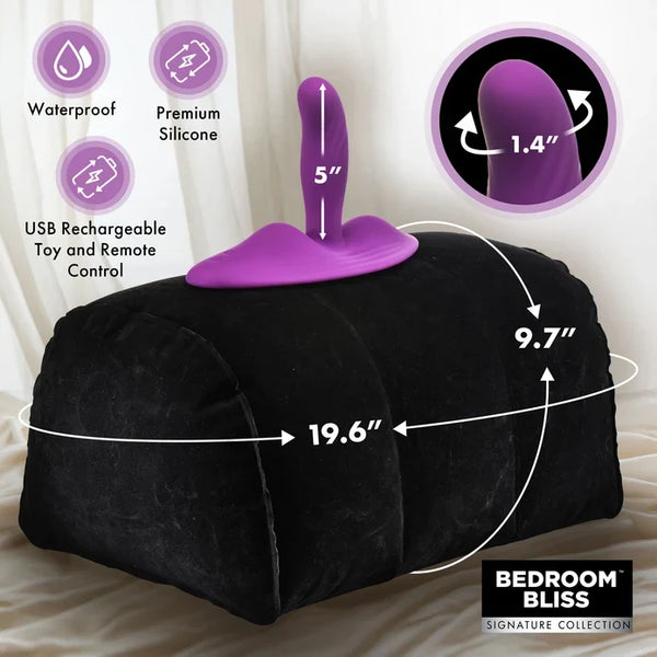 Bedroom Bliss Love Rider Vibrating Cushion