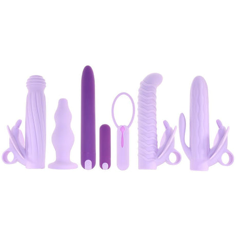 Evolved Lilac Desires 7pc Rabbit & Bullet Vibrator Collection
