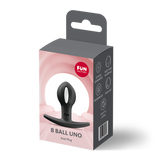 Fun Factory B Ball Uno Black Weighted Anal Plug