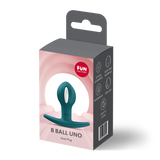 Fun Factory B Ball Uno Green Silicone Butt Plug