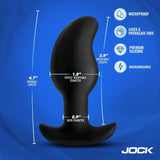 Volt E-Stim Curved Prostate Plug w remote