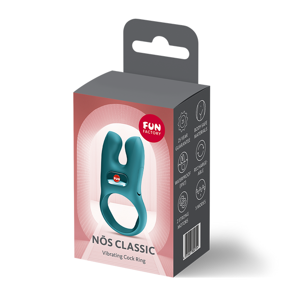 Fun Factory Nōs Green Vibrating Cock Ring