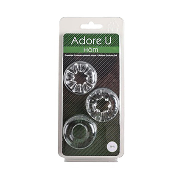 Adore U Hôm Medium Cock Ring Set
