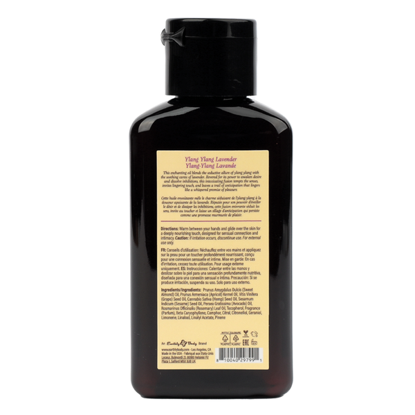 Earthly Body Ylang Ylang Lavender Aphrodisiac Massage Oil 60mL