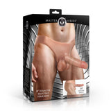 8" Stealth Silicone Strap-On