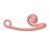 SVibe Snail CURVE Peach Dual-Stimulation Rabbit Vibrator
