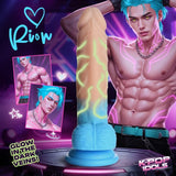 K-Pop Idols Rion Silicone Dildo with Balls