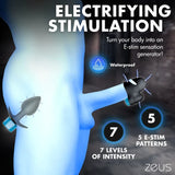 Zeus Anal Plug & Head Teaser E-Stim Kit w/ remote