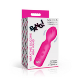 Vibrating Silicone Mini Wand - Pink