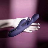Evolved Bow Down Rabbit Vibrator for Come-Hither G-Spot Stimulation