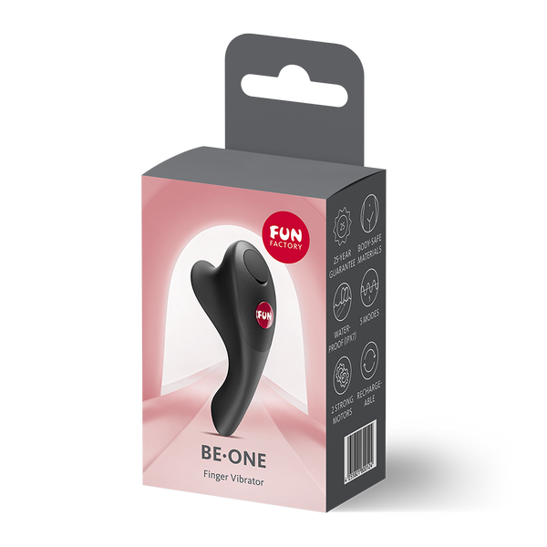 Fun Factory Be·One Black Finger Vibrator