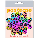 Rainbow Cheetah Leopard Print Petal Breast Pasties