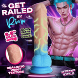 K-Pop Idols Rion Silicone Dildo with Balls