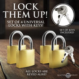 4 Pack Lock Set