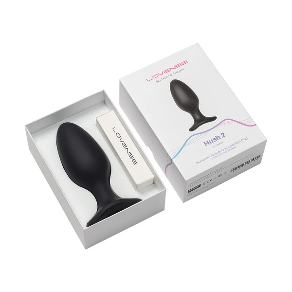 Lovense Hush 2 2.25" App-Controlled Butt Plug