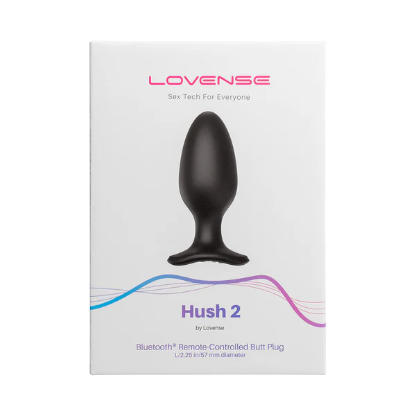 Lovense Hush 2 2.25" App-Controlled Butt Plug
