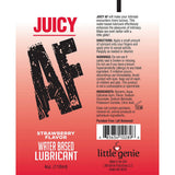 Juicy AF Strawberry Water-Based Lubricant 118mL