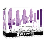 Evolved Lilac Desires 7pc Rabbit & Bullet Vibrator Collection